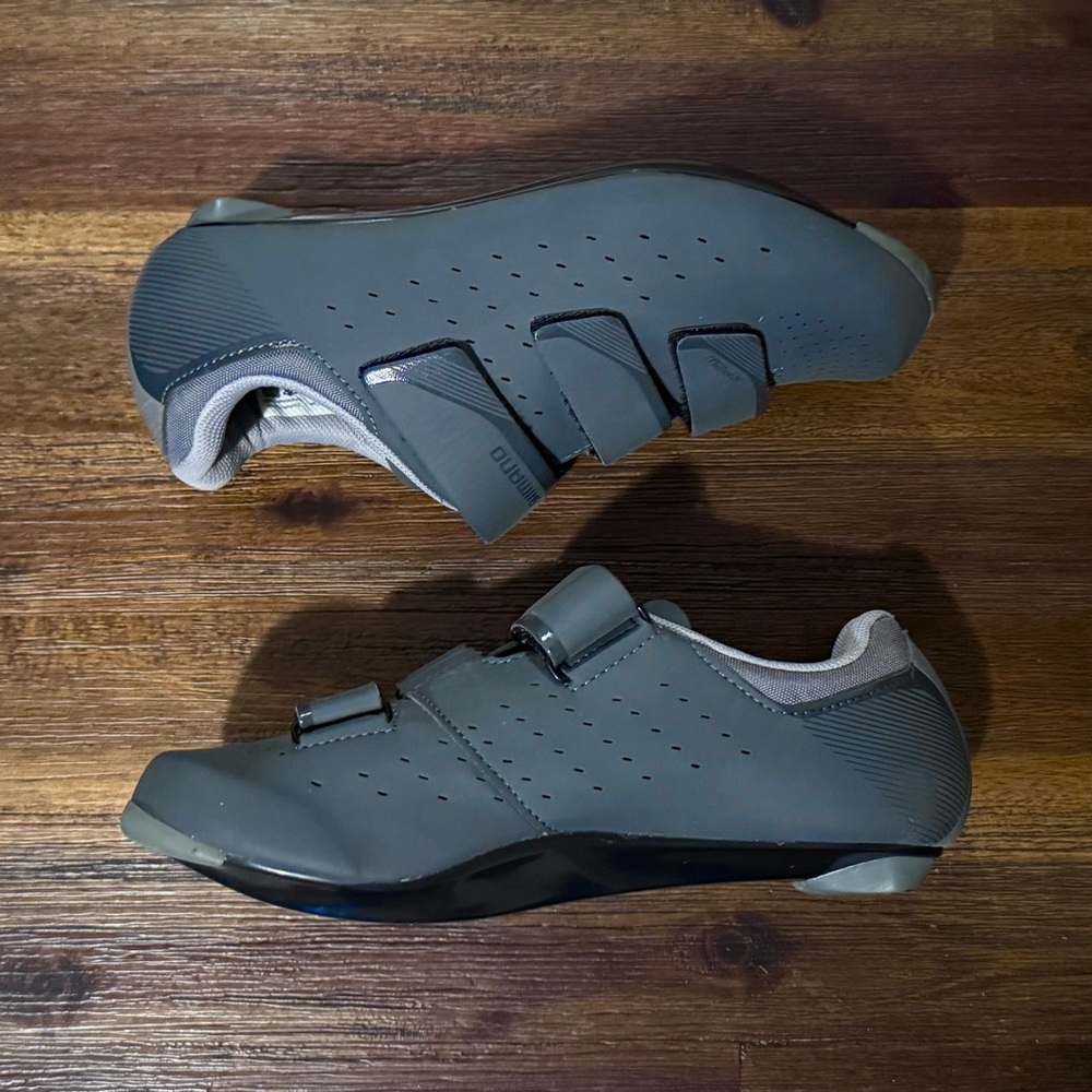 Shimano Grey Gray Cycling Shoes - Women's Size 6.5 (5M) Bike Peloton READ